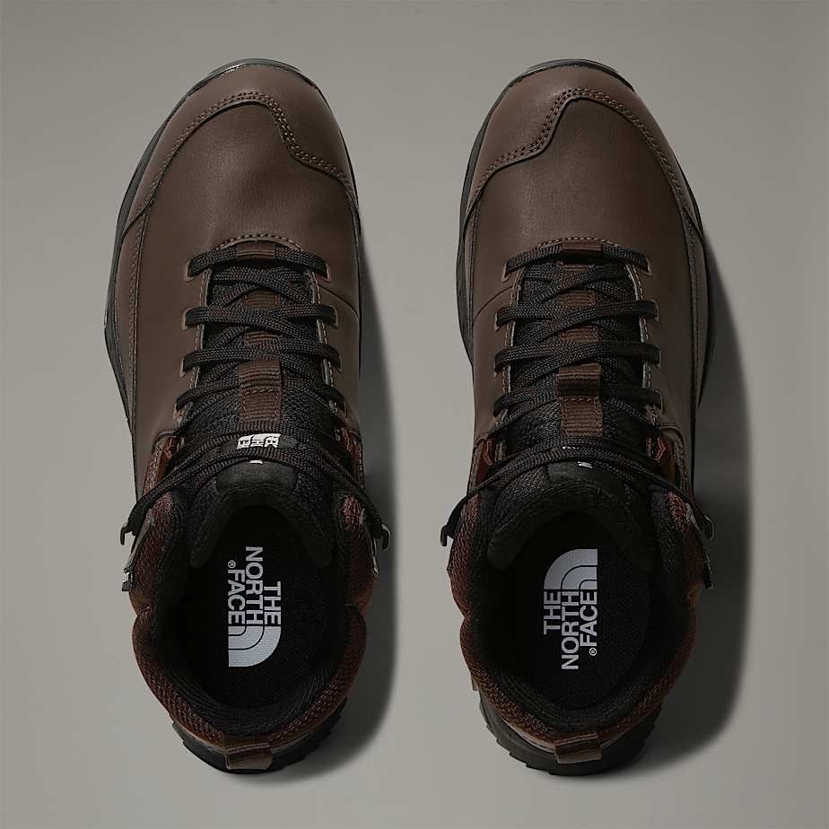 Men The North Face Storm Strike III Waterproof Hiking Boots Brown | NF0A76T1N