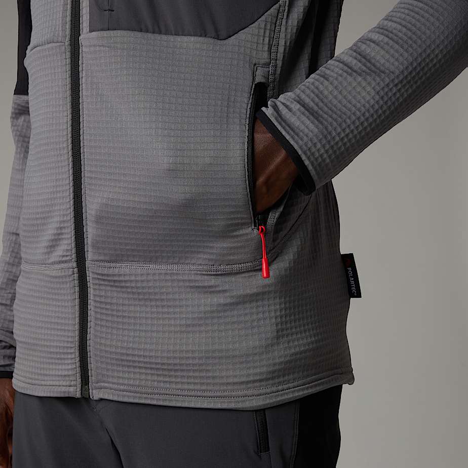 Men The North Face Stormgap Power Grid™ Hooded Jackets Grey | NF0A51N2I