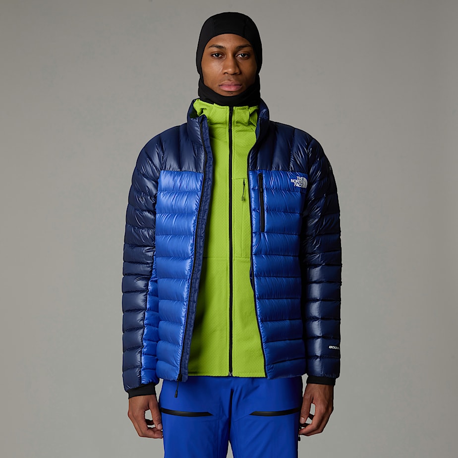 Men The North Face Summit Breithorn Down Jackets Blue | NF0A76P1N