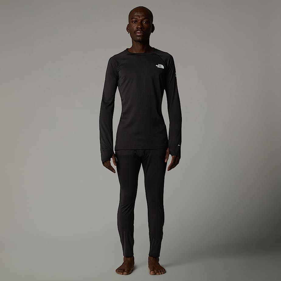 Men The North Face Summit Pro 120 Long-Sleeve Base Layer Tops Black | NF0A47A4J