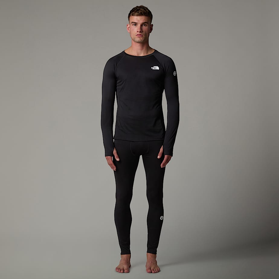Men The North Face Summit Pro 120 Long-Sleeve Base Layer Tops Black | NF0A36A7U