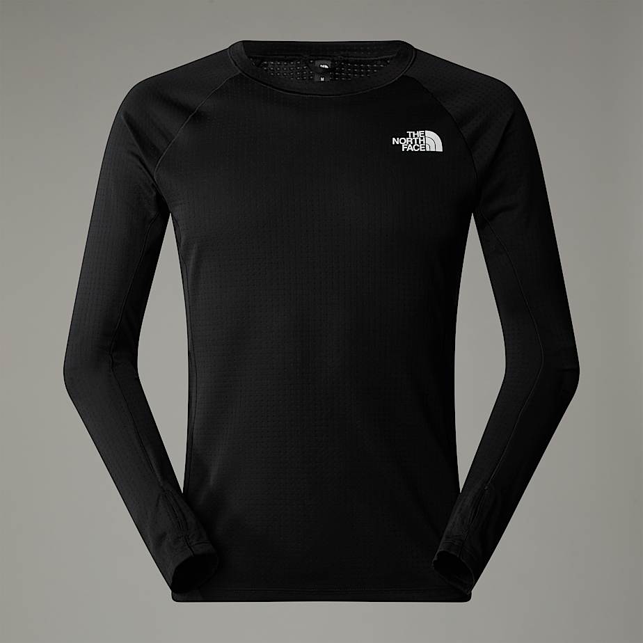 Men The North Face Summit Pro 120 Long-Sleeve Base Layer Tops Black | NF0A36A7U