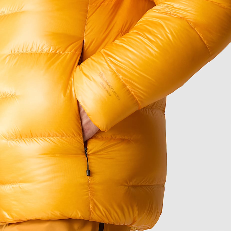 Men The North Face Summit Pumori Down Parka Gold | NF0A21L9K