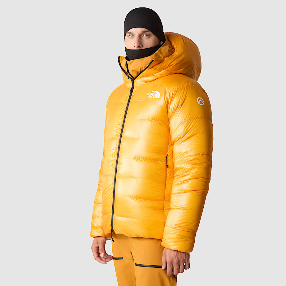 Men The North Face Summit Pumori Down Parka Gold | NF0A21L9K