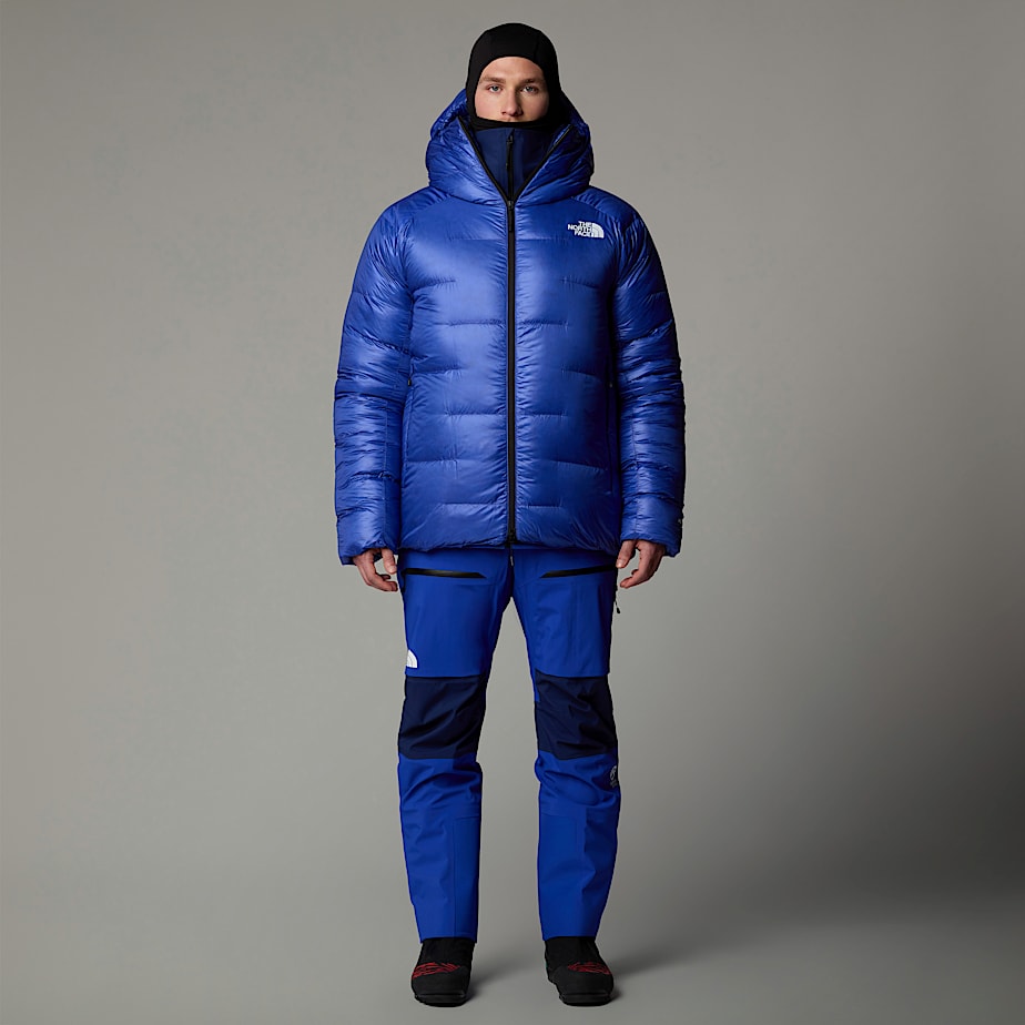 Men The North Face Summit Pumori Down Parka Blue | NF0A58G9X