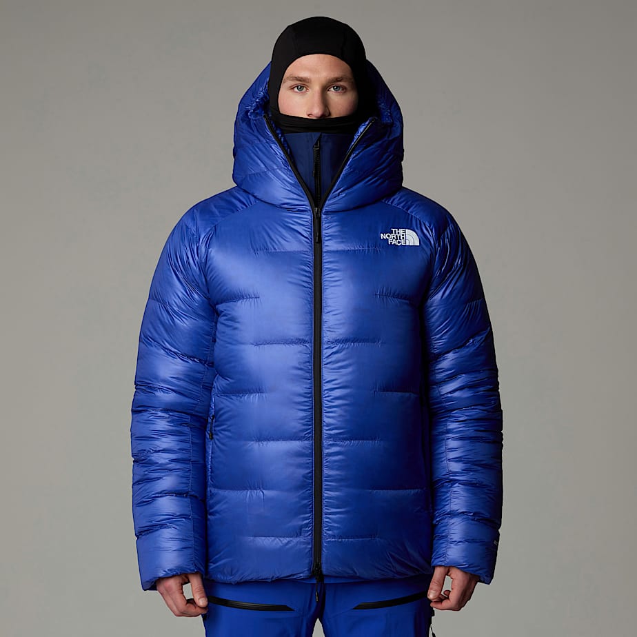 Men The North Face Summit Pumori Down Parka Blue | NF0A58G9X