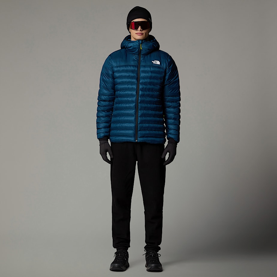 Men The North Face Terra Peak Hooded Jackets Navy | NF0A20D4M