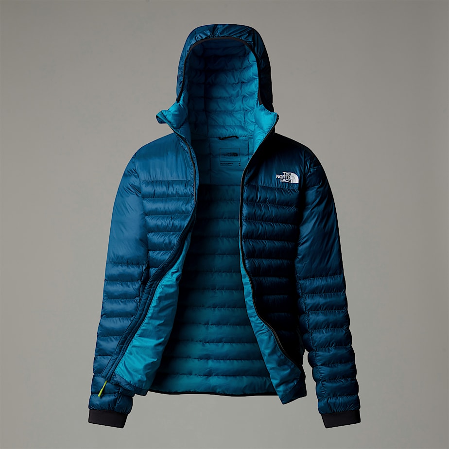 Men The North Face Terra Peak Hooded Jackets Navy | NF0A20D4M
