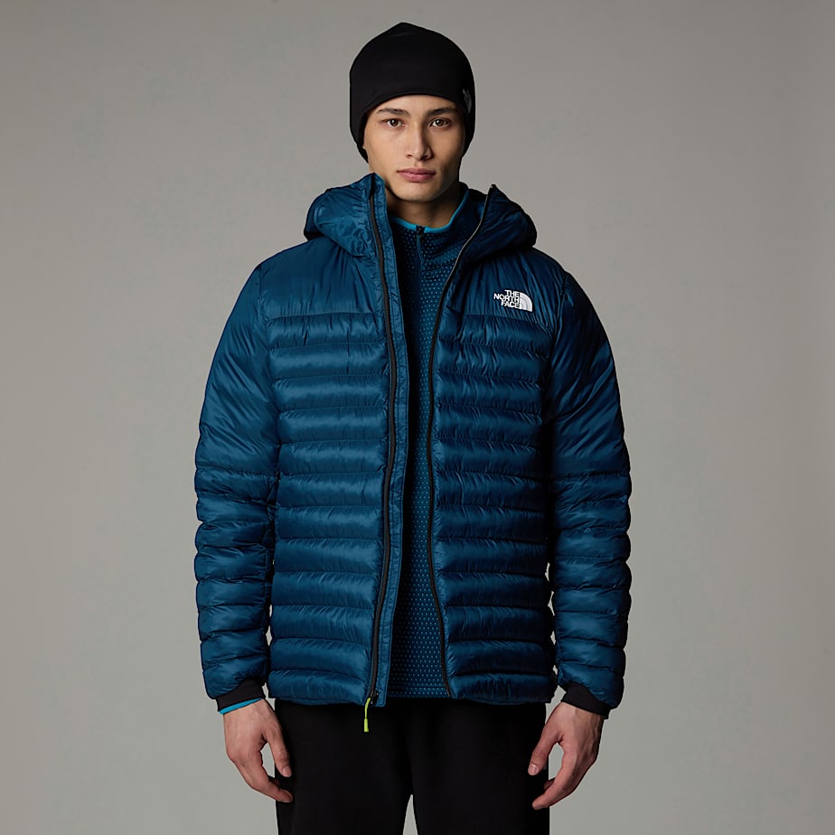 Men The North Face Terra Peak Hooded Jackets Navy | NF0A20D4M