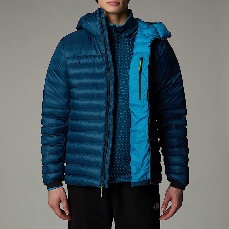 Men The North Face Terra Peak Hooded Jackets Navy | NF0A20D4M
