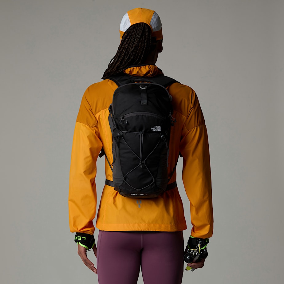 Men The North Face Trail Lite 12-Litre Backpacks Black | NF0A25R9O