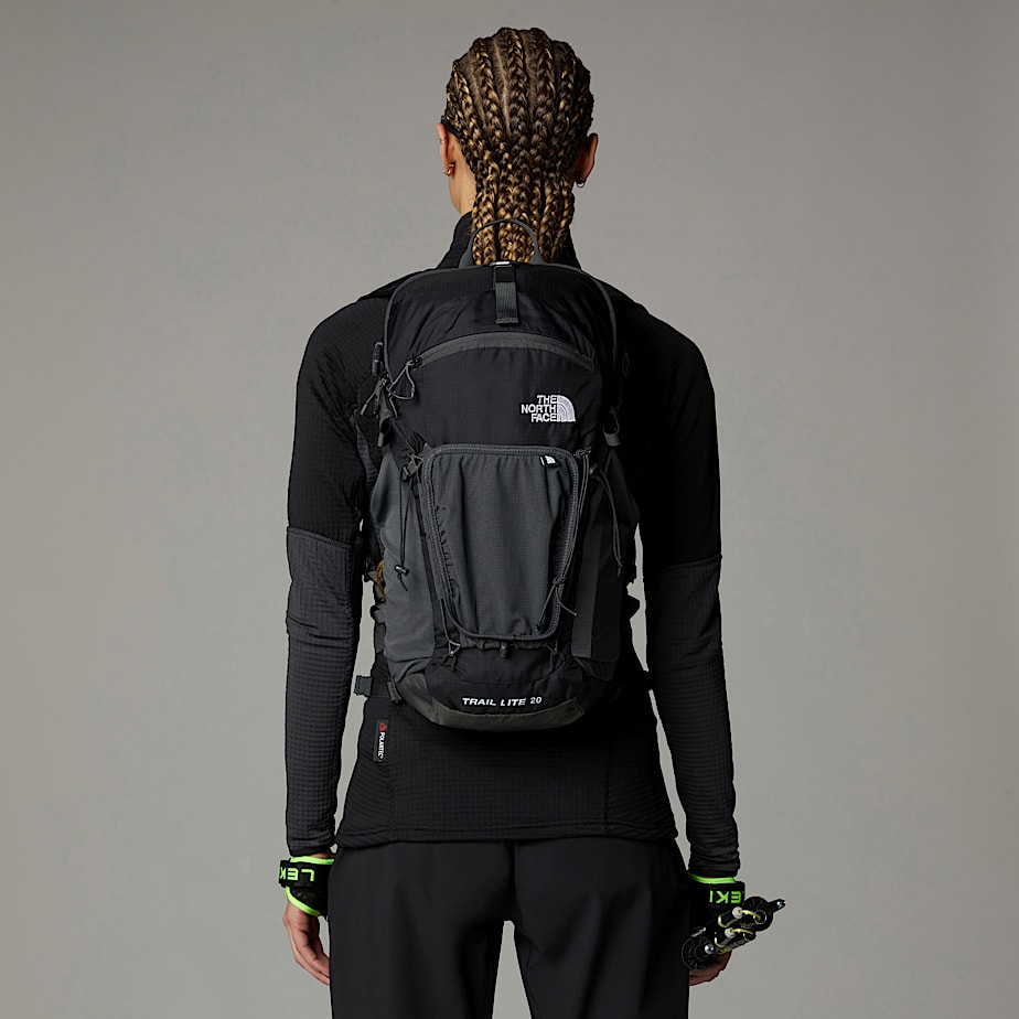 Men The North Face Trail Lite Speed 20-Litre Backpacks Black | NF0A46S3U