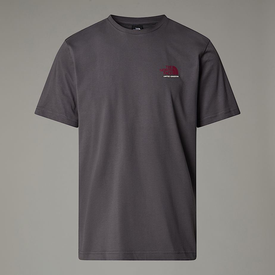 Men The North Face UK Redbox T Shirts Grey | NF0A25V9Q