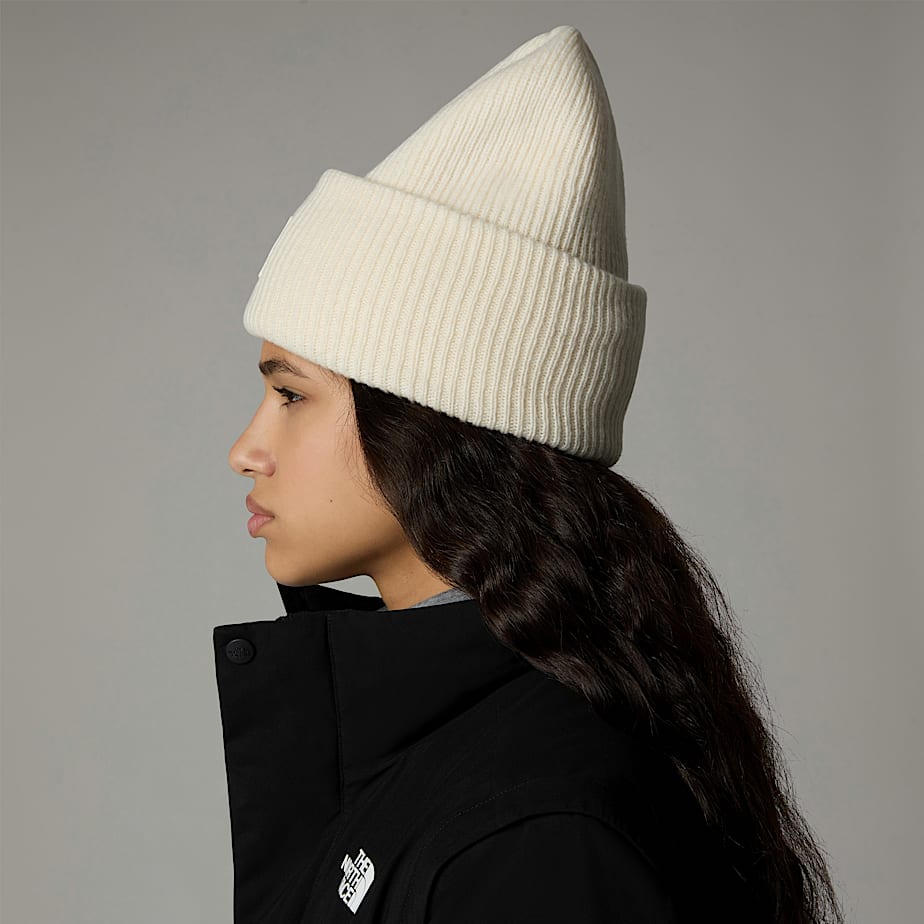 Men The North Face Urban Patch Beanie White | NF0A87K5P