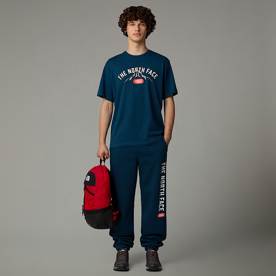 Men The North Face Varsity Graphic T Shirts Navy | NF0A73K4O