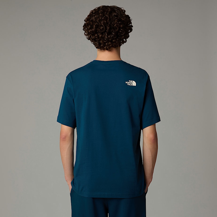 Men The North Face Varsity Graphic T Shirts Navy | NF0A73K4O