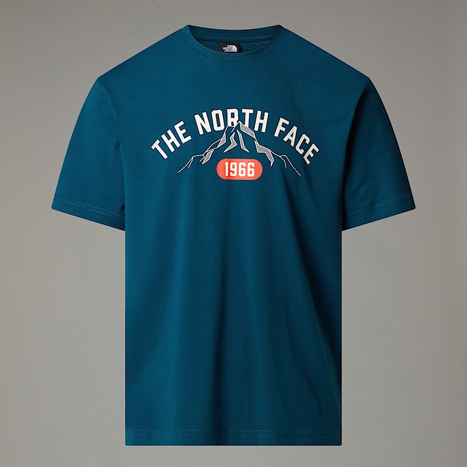 Men The North Face Varsity Graphic T Shirts Navy | NF0A73K4O