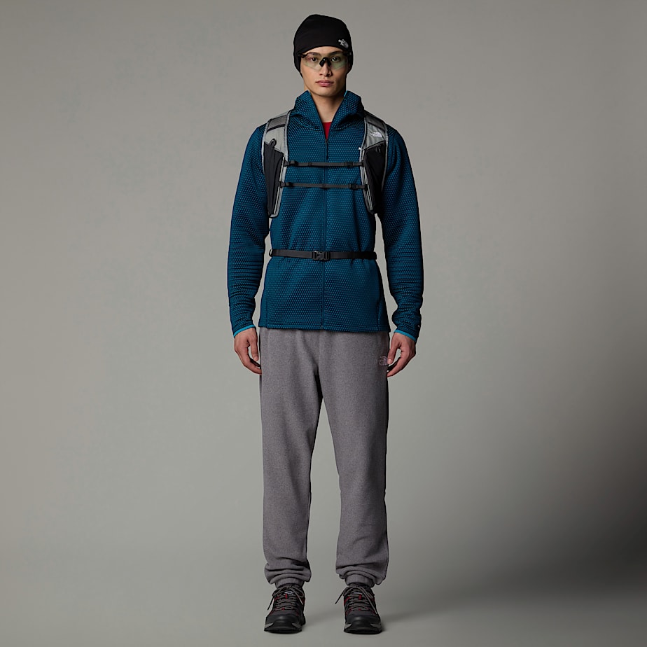 Men The North Face Vertical Thermal Full-Zip Hooded Jackets Navy | NF0A06O5L