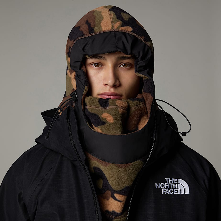 Men The North Face Whimzy Powder Hood Balaclava Camouflage | NF0A21S7Y