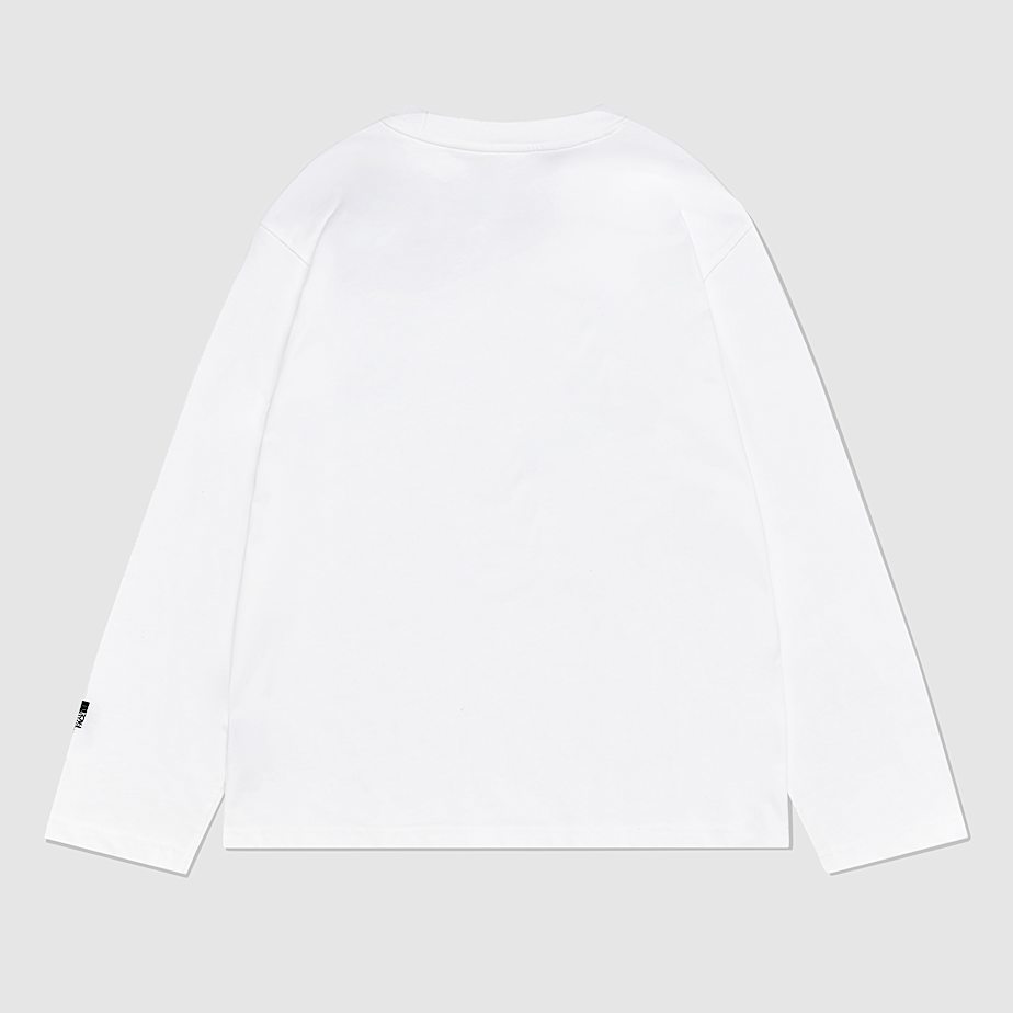 Men The North Face X CDG Icon Long-Sleeve T Shirts White | NF0A15D0J
