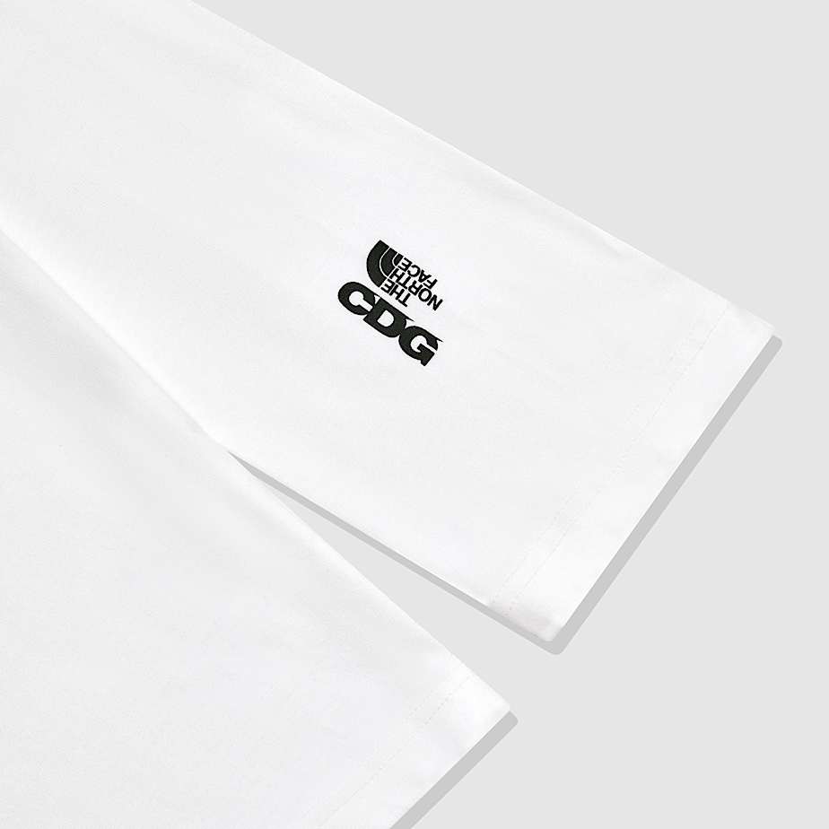 Men The North Face X CDG Icon Long-Sleeve T Shirts White | NF0A15D0J