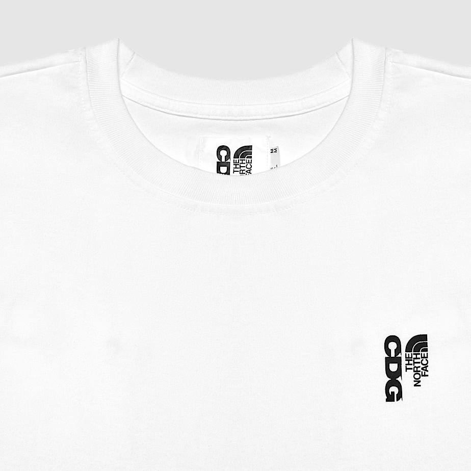 Men The North Face X CDG Icon T Shirts White | NF0A16Z3N