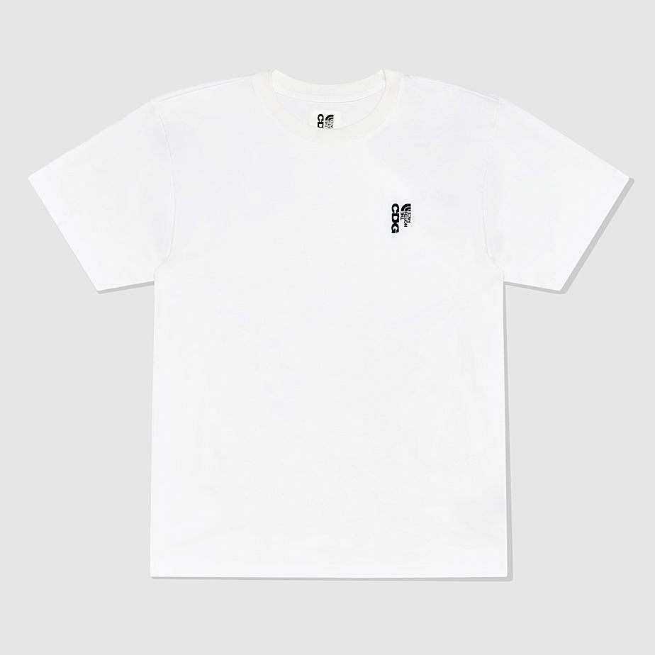 Men The North Face X CDG Icon T Shirts White | NF0A16Z3N
