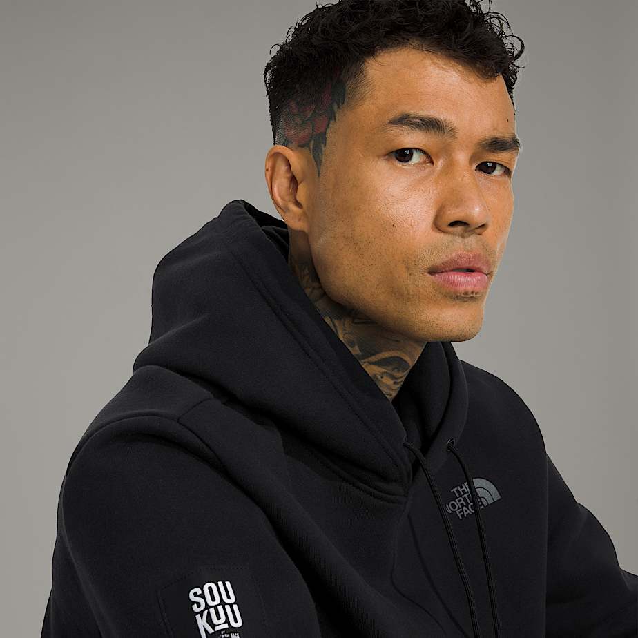 Men The North Face X UNDERCOVER SOUKUU Heavyweight Hoodie Black | NF0A81X8I