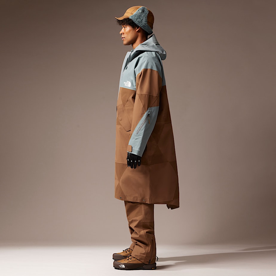Men The North Face X Undercover Soukuu Geodesic Shell Jackets Brown | NF0A70H0R