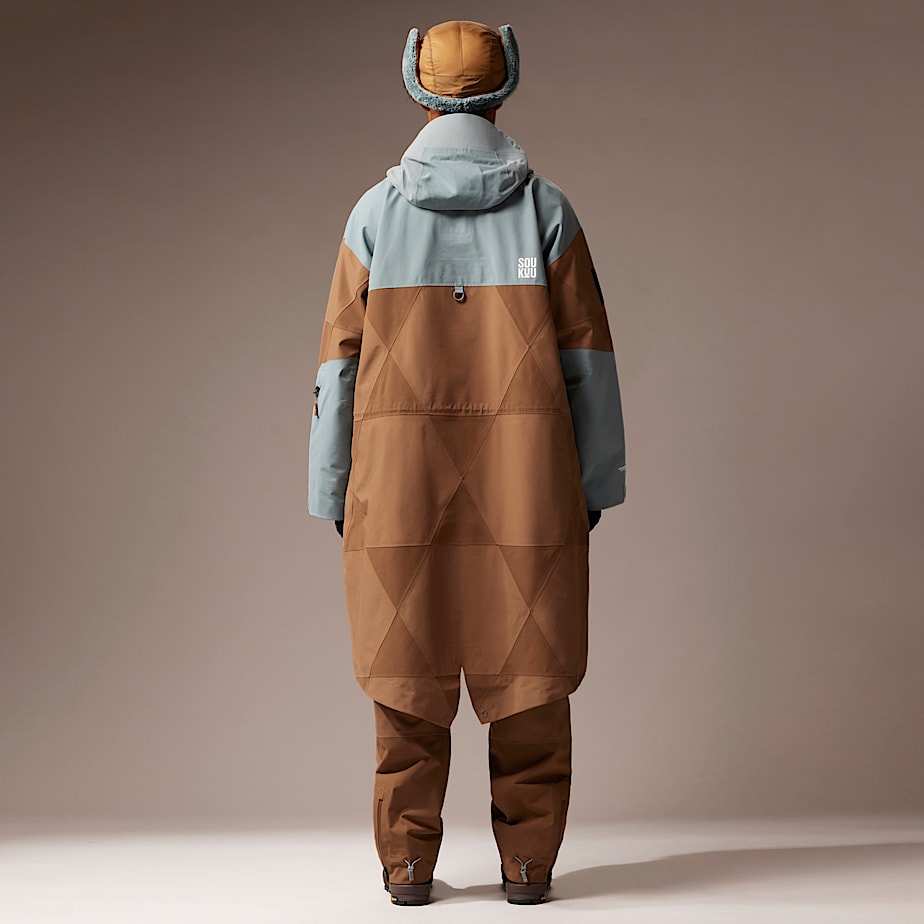 Men The North Face X Undercover Soukuu Geodesic Shell Jackets Brown | NF0A70H0R