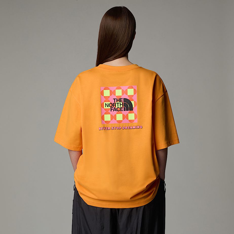 Men The North Face X Yinka Ilori Box Graphic T Shirts Apricot | NF0A28Z2X