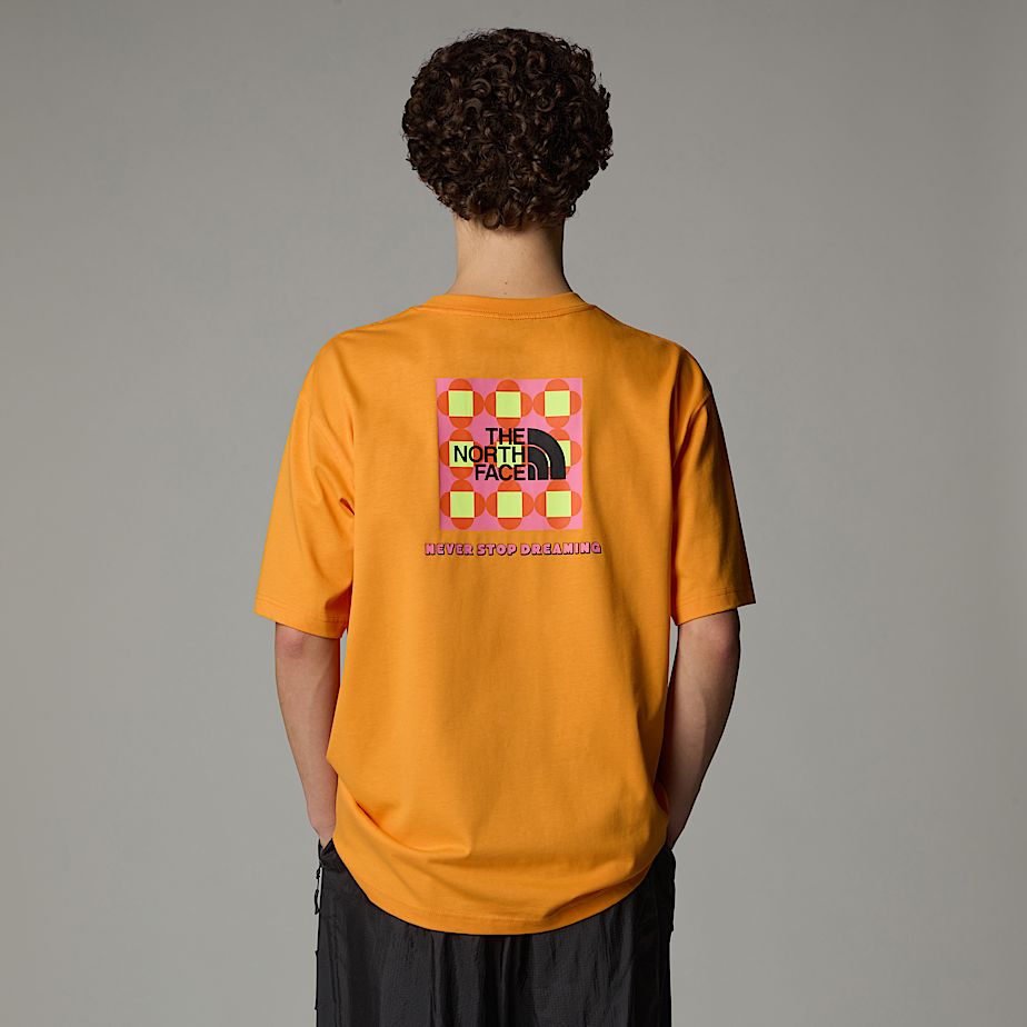 Men The North Face X Yinka Ilori Box Graphic T Shirts Apricot | NF0A28Z2X