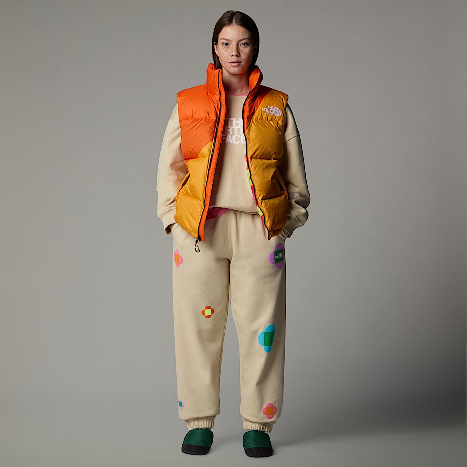 Men The North Face X Yinka Ilori Down Vest Orange | NF0A89Y1Z