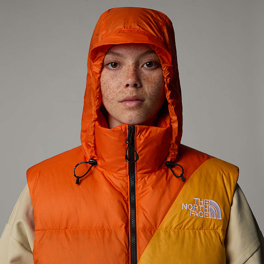 Men The North Face X Yinka Ilori Down Vest Orange | NF0A89Y1Z