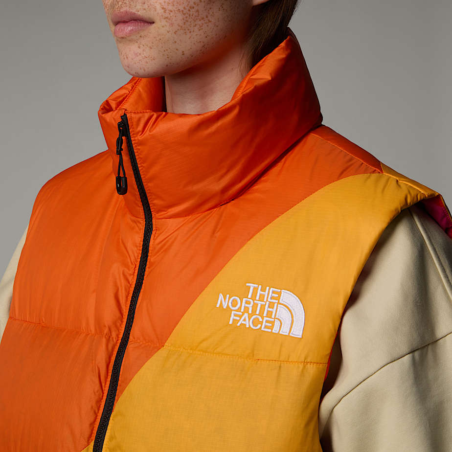 Men The North Face X Yinka Ilori Down Vest Orange | NF0A89Y1Z