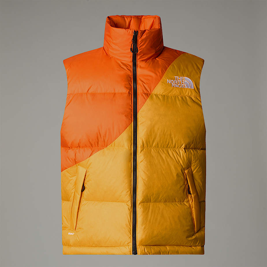 Men The North Face X Yinka Ilori Down Vest Orange | NF0A89Y1Z