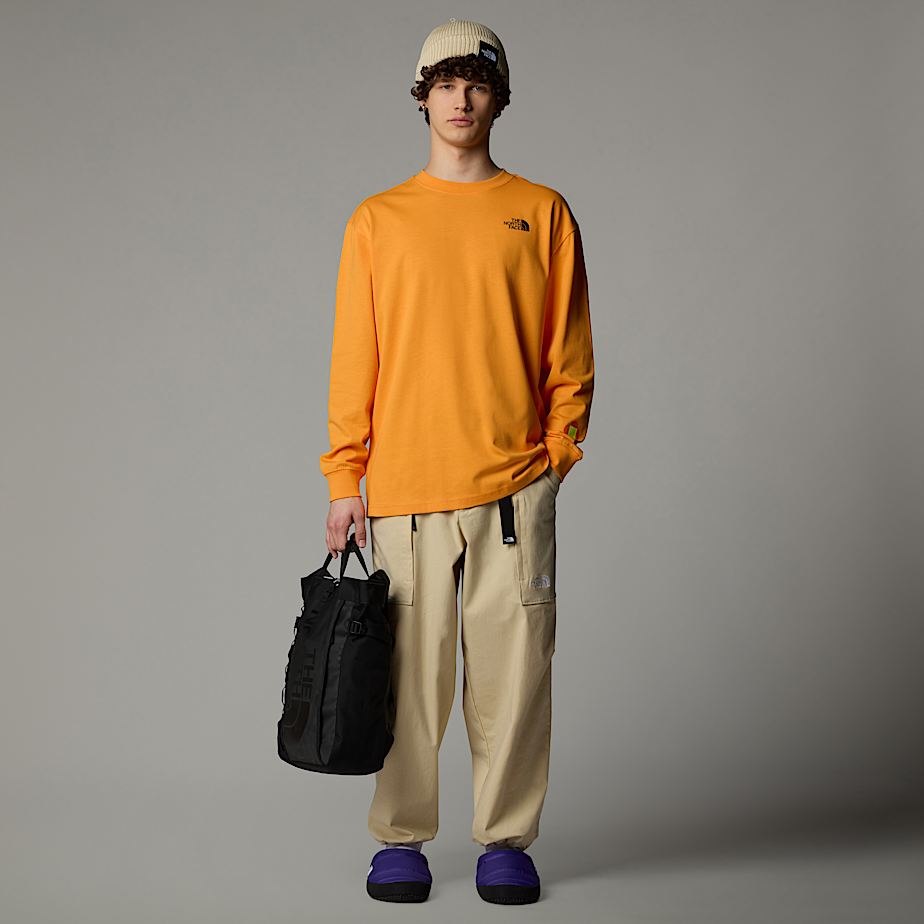 Men The North Face X Yinka Ilori Graphic Long-Sleeve T Shirts Apricot | NF0A08F0R