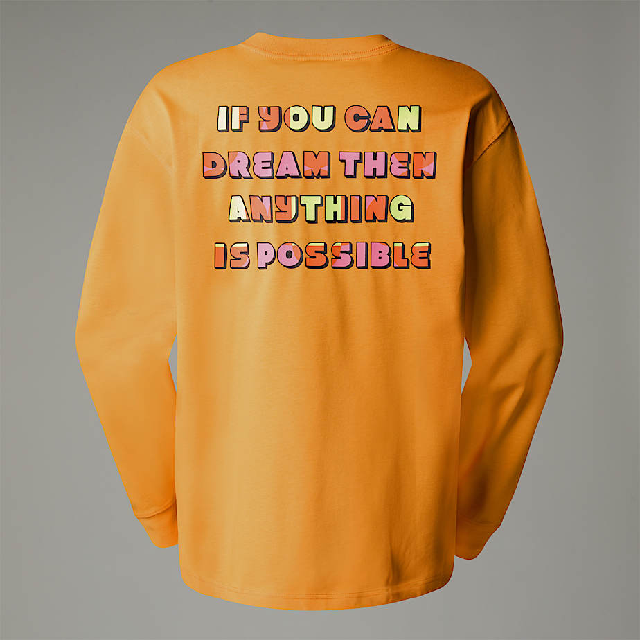 Men The North Face X Yinka Ilori Graphic Long-Sleeve T Shirts Apricot | NF0A08F0R