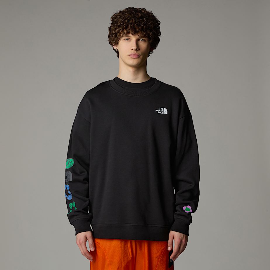Men The North Face X Yinka Ilori Graphic Sweatshirts Black | NF0A62P9Y