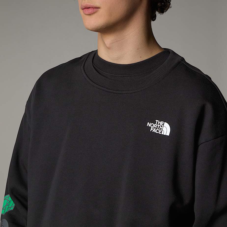 Men The North Face X Yinka Ilori Graphic Sweatshirts Black | NF0A62P9Y