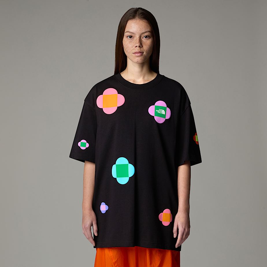 Men The North Face X Yinka Ilori Let's Blossom Together T Shirts Black | NF0A44L5C