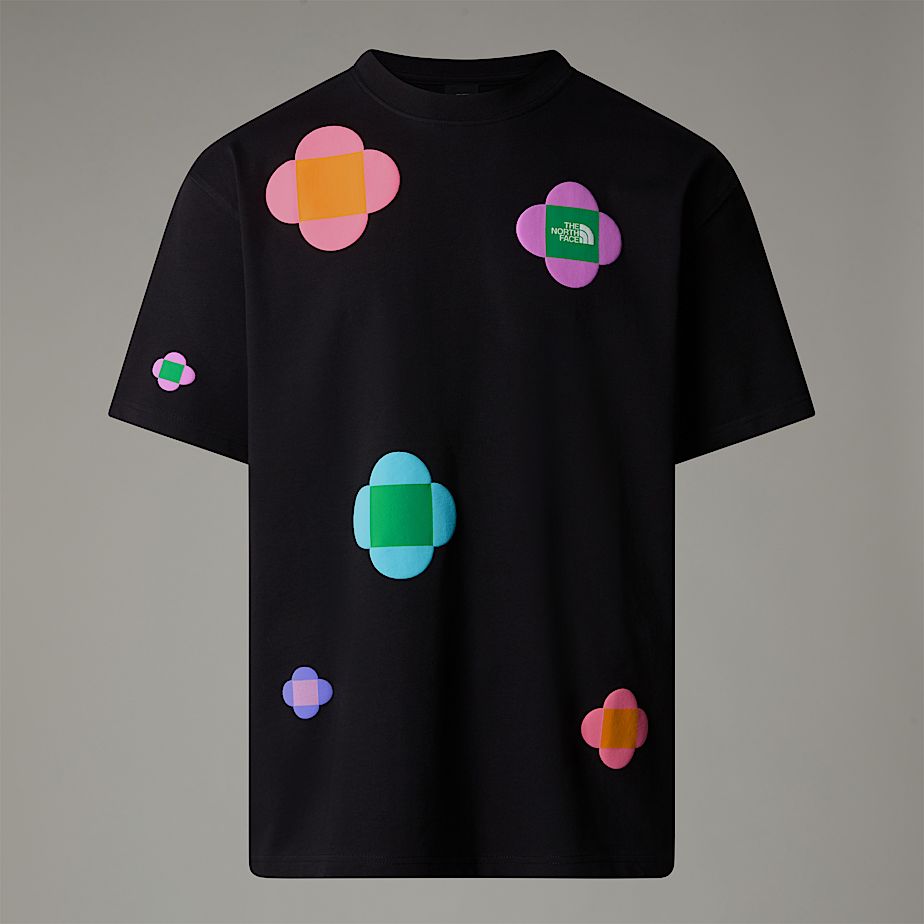 Men The North Face X Yinka Ilori Let's Blossom Together T Shirts Black | NF0A44L5C