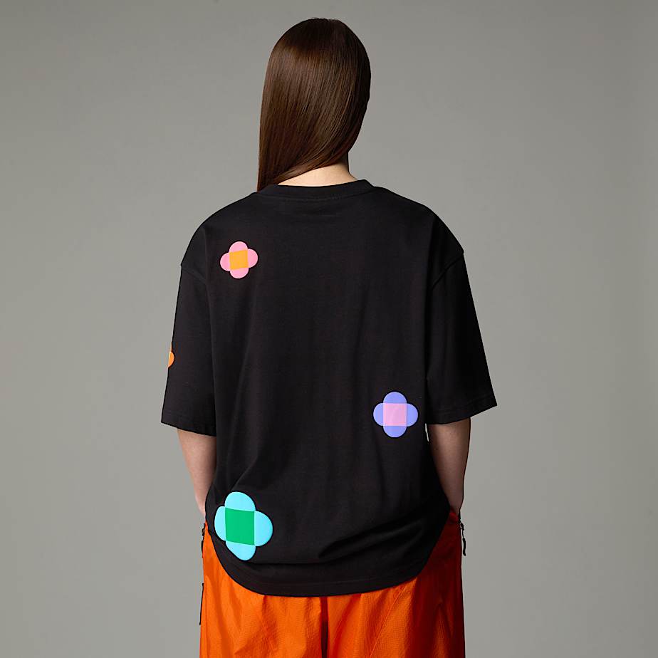 Men The North Face X Yinka Ilori Let's Blossom Together T Shirts Black | NF0A44L5C
