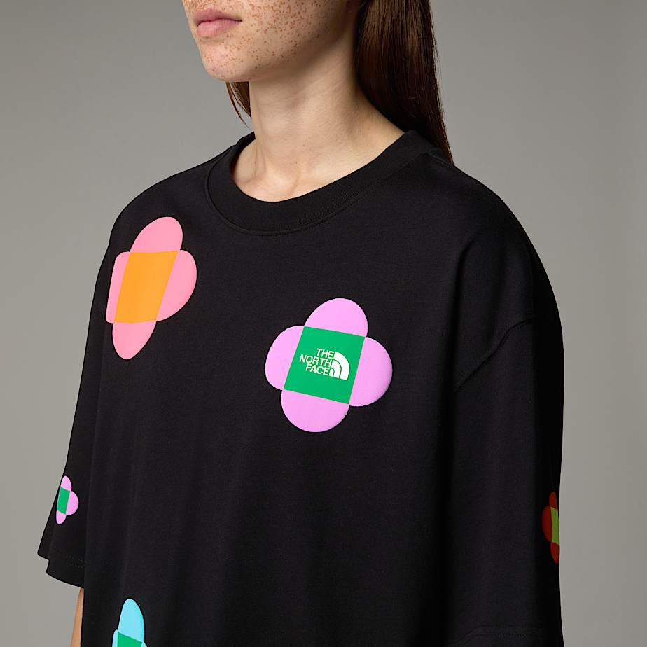 Men The North Face X Yinka Ilori Let's Blossom Together T Shirts Black | NF0A44L5C