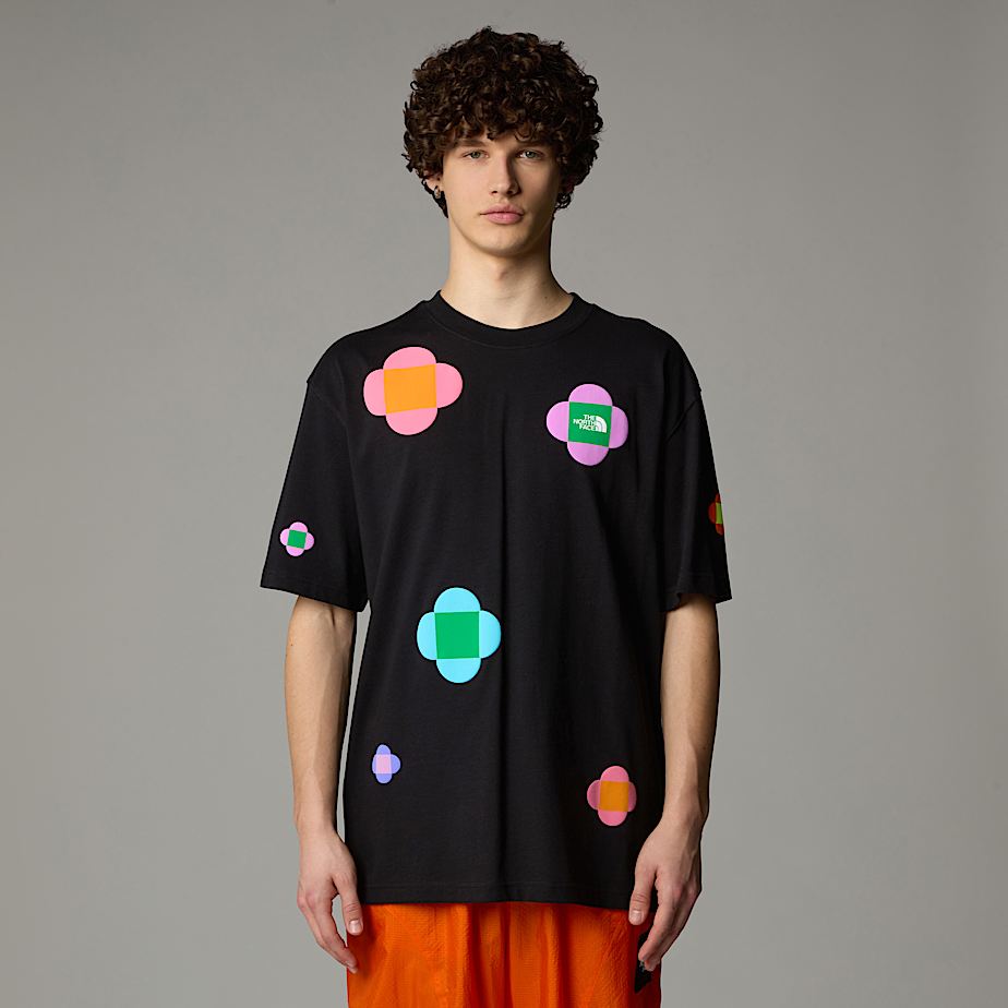 Men The North Face X Yinka Ilori Let's Blossom Together T Shirts Black | NF0A44L5C