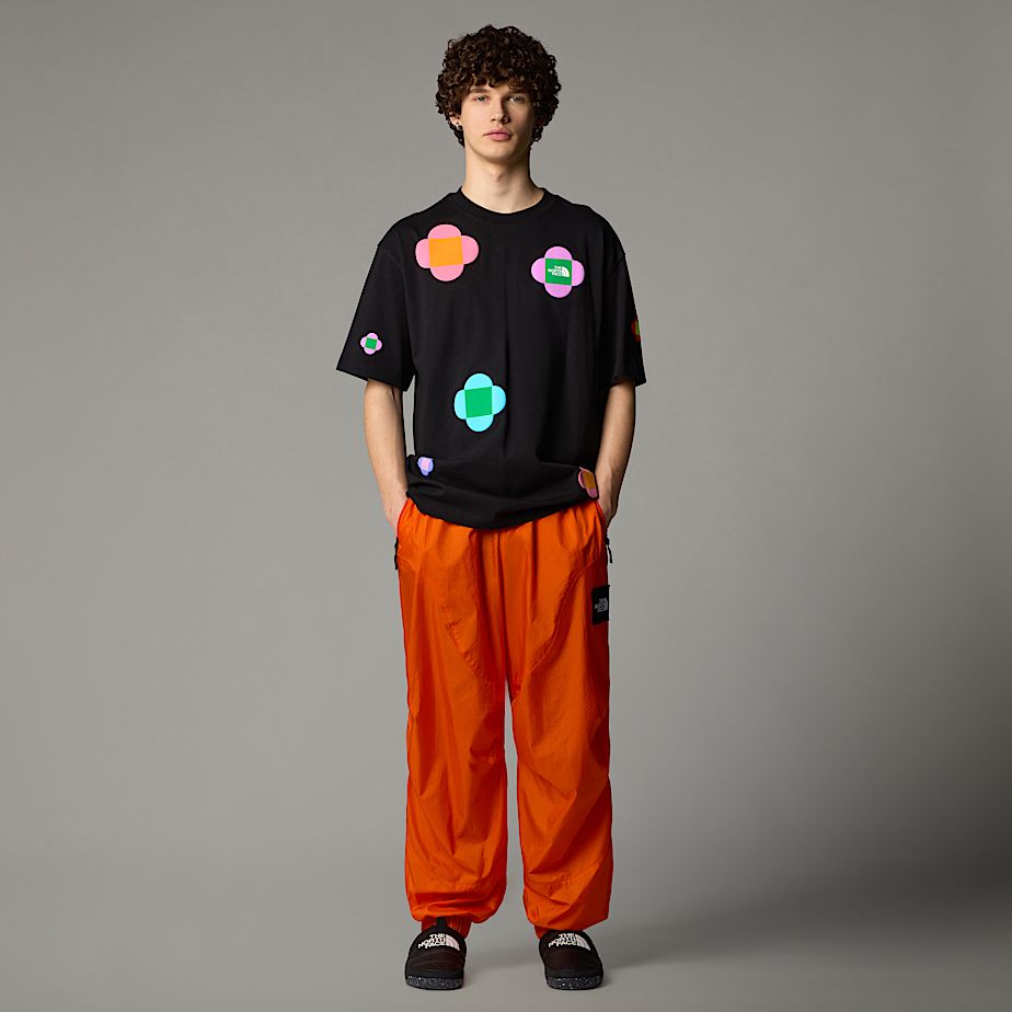 Men The North Face X Yinka Ilori Let's Blossom Together T Shirts Black | NF0A44L5C