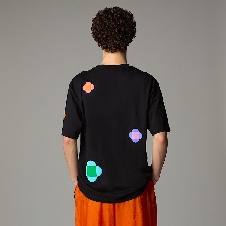 Men The North Face X Yinka Ilori Let's Blossom Together T Shirts Black | NF0A44L5C