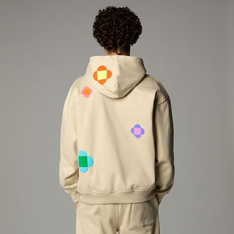 Men The North Face X Yinka Ilori Let's Blossom Together Hoodie Beige | NF0A44W1M