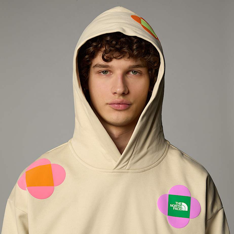 Men The North Face X Yinka Ilori Let's Blossom Together Hoodie Beige | NF0A44W1M