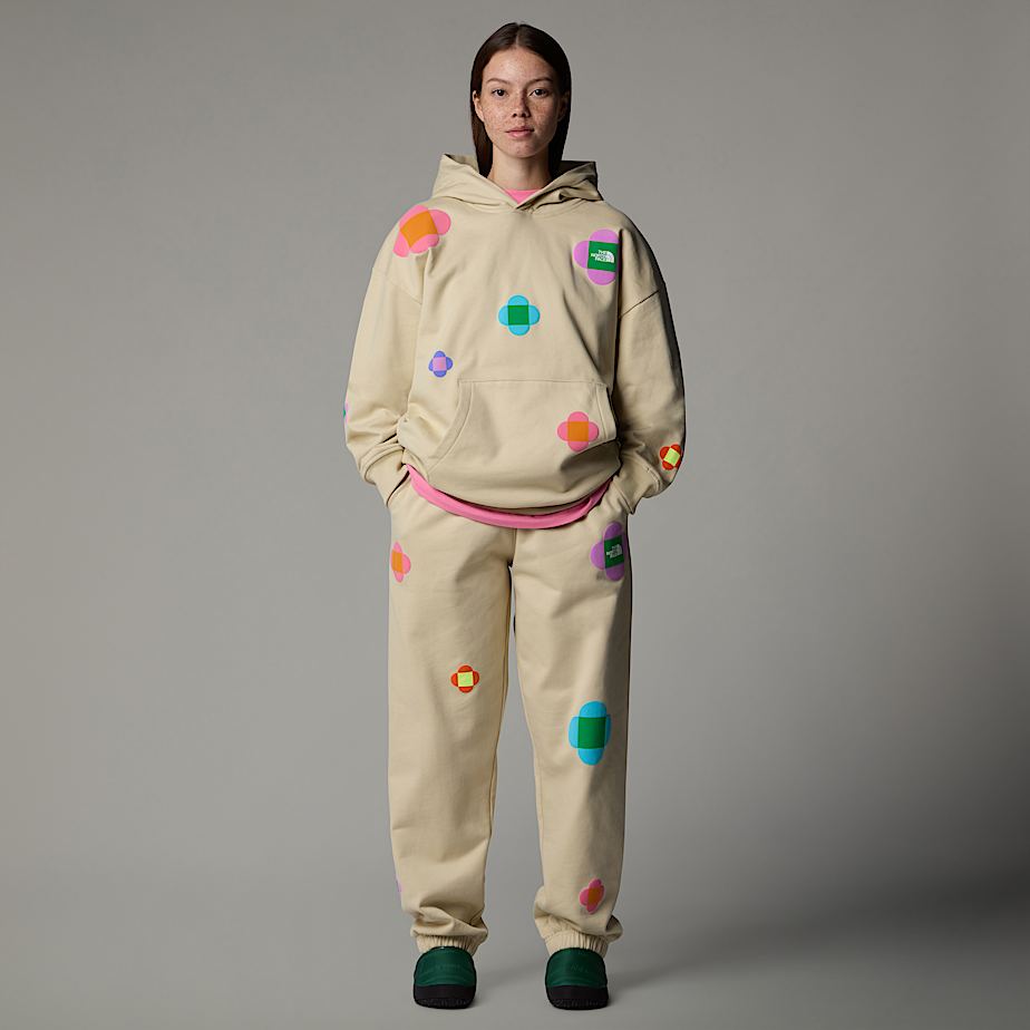 Men The North Face X Yinka Ilori Let's Blossom Together Hoodie Beige | NF0A44W1M